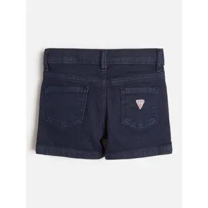 Stretch denim shorts for girls Guess Bull Core image-1