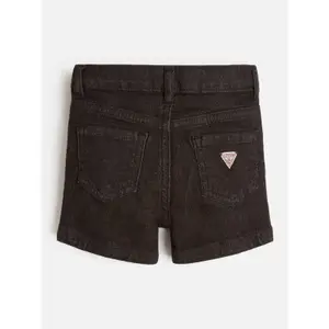 Stretch denim shorts for girls Guess Bull Core image-1