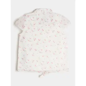 Adjustable muslin shirt girl Guess image-1