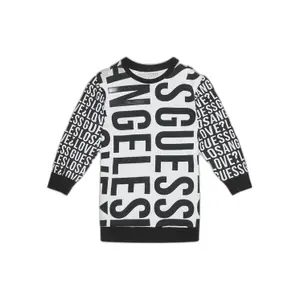 Girl's long sleeve sweater dress Guess image-0