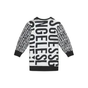 Girl's long sleeve sweater dress Guess image-1