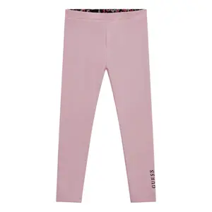 Girls' reversible leggings Guess image-2