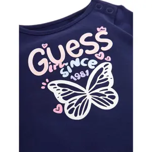 Long sleeve baby girl t-shirt Guess image-2