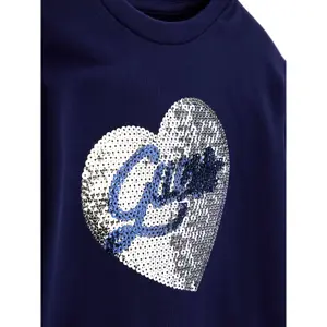 Girl's unbrushed sweatshirt dress Guess image-1