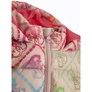 Mädchen-Daunenjacke mit Kapuze und Reißverschluss Guess image-2