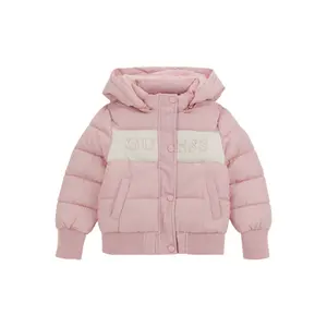 Baby girl hooded jacket Guess image-0