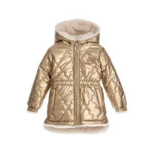 Mädchen-Daunenjacke Guess Reversible Nylon&fur image-0