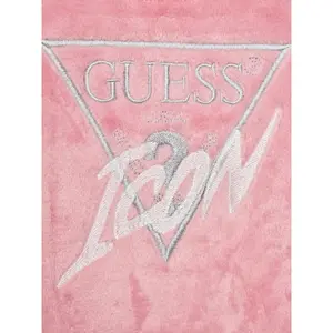 Girl's faux fur hooded fleece Guess Active image-2