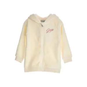 Baby girl faux fur hooded fleece Guess Active image-0