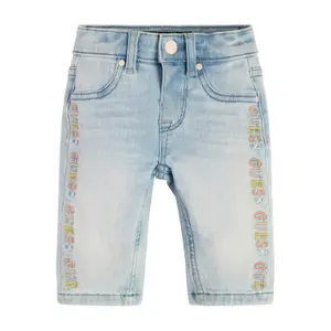 Baby girl straight shorts Guess image-0