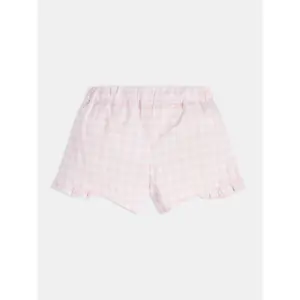 Baby girl cotton poplin shorts Guess image-2