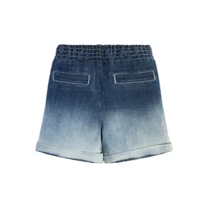 Girl's shaded denim shorts Guess Pull on image-0