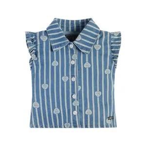 Baby girl denim shirt Guess Stretch image-0