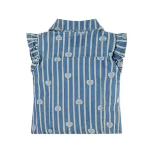 Baby girl denim shirt Guess Stretch image-2