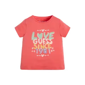 Baby girl jersey T-shirt Guess image-0