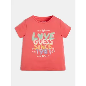 Baby girl jersey T-shirt Guess image-1