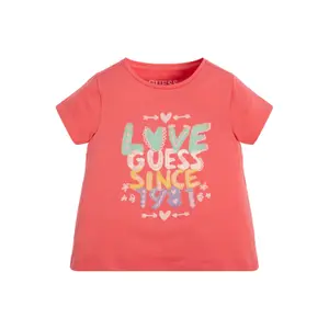 Baby girl jersey T-shirt Guess image-3