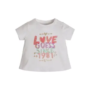 Baby girl jersey T-shirt Guess image-1