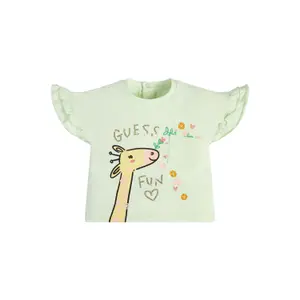 Girl's jersey T-shirt Guess image-1