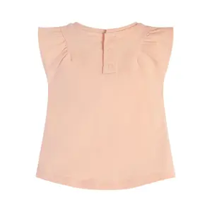 Organic jersey t-shirt baby girl Guess image-0