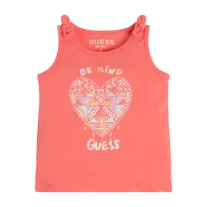 Soft jersey tank top girl Guess image-2