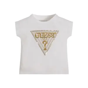 Girl's organic jersey T-shirt Guess image-0
