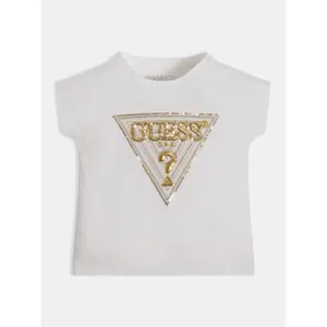 Girl's organic jersey T-shirt Guess image-1
