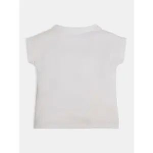 Girl's organic jersey T-shirt Guess image-2