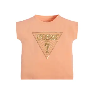 Girl's organic jersey T-shirt Guess image-0