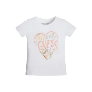 Girl's organic jersey T-shirt Guess image-0