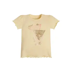 Girl's organic jersey T-shirt Guess image-3