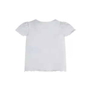 Organic jersey t-shirt baby girl Guess image-0