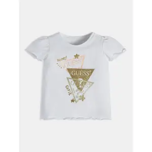 Organic jersey t-shirt baby girl Guess image-2