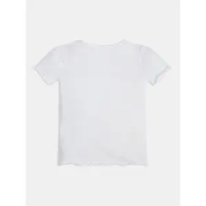 Organic jersey t-shirt baby girl Guess image-5