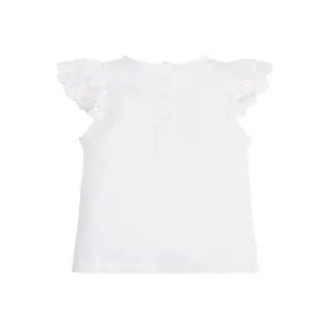 Girl's organic jersey T-shirt Guess image-0