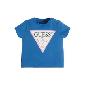 Organic jersey t-shirt baby girl Guess image-1