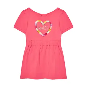 Girl's jersey dress Guess Stretch image-1