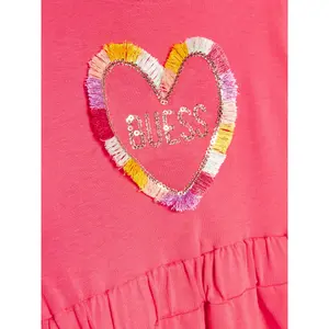 Girl's jersey dress Guess Stretch image-4