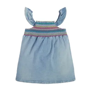 Girl's denim dress Guess Stretch image-1