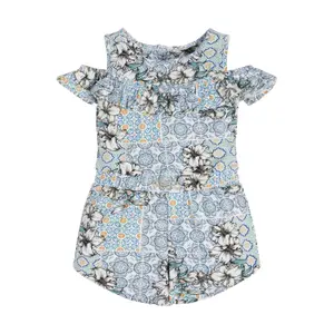 Girl's printed romper Guess image-0