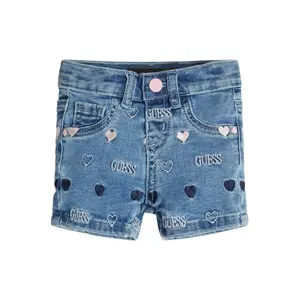 Girl's jean shorts Guess Heart image-1