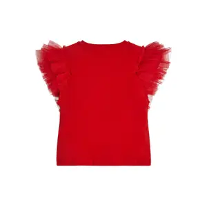 Girl's knit T-shirt Guess image-1