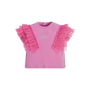 Girl's knit T-shirt Guess image-4