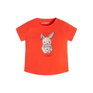 Girl's jersey T-shirt Guess image-1