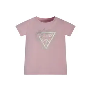 Soft organic jersey t-shirt for kids Guess image-0