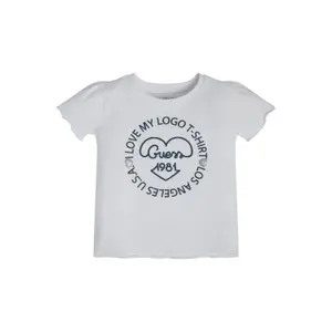 Soft organic jersey t-shirt for kids Guess image-1