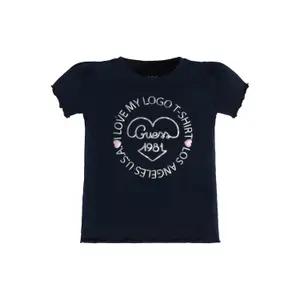Soft organic jersey t-shirt for kids Guess image-1