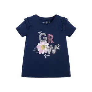 Soft organic jersey t-shirt for kids Guess image-2