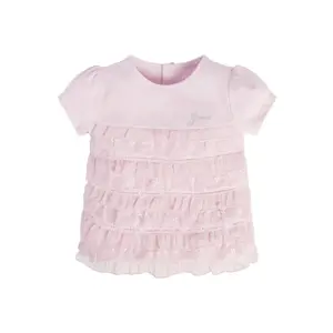 Girl's lace T-shirt Guess image-1