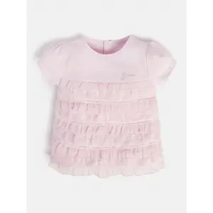 Girl's lace T-shirt Guess image-2